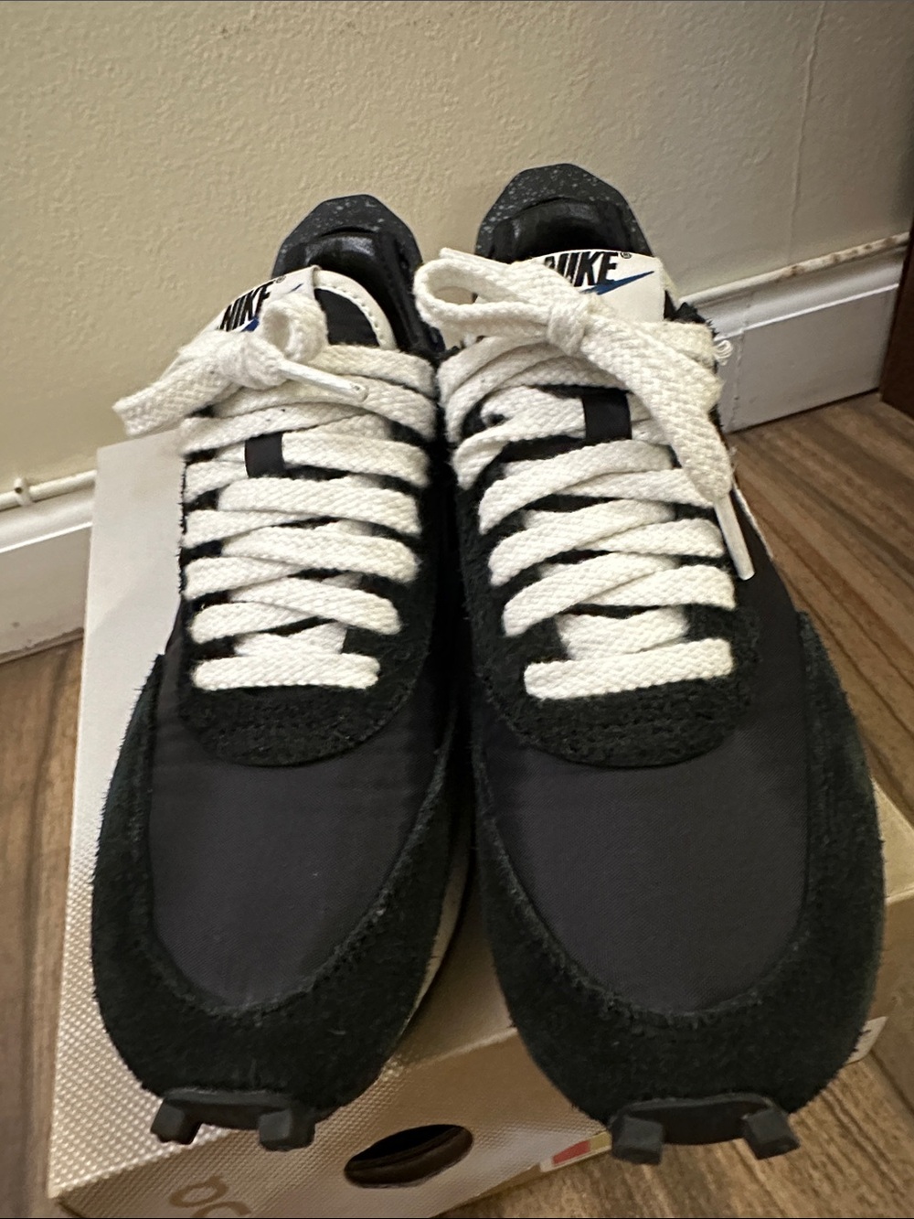 Nike woman size 230cm ,undercover JUN TAKAHASHI Black and White Low-Top Sneakers